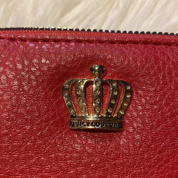 Juicy Couture Lipstick Red Royal Race Wallet Card Carrier  NWT - Picture 5 of 6